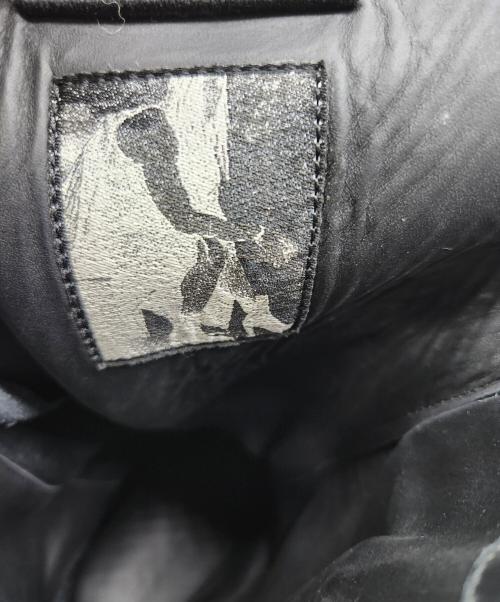 RICK OWENS（リックオウエンス）RICK OWENS (リックオウエンス) Cargo Basket Leather Boots ブラック サイズ:43の古着・服飾アイテム