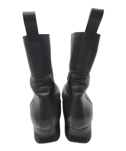 RICK OWENS（リックオウエンス）RICK OWENS (リックオウエンス) Beatle Ballast boots ブラック サイズ:43の古着・服飾アイテム