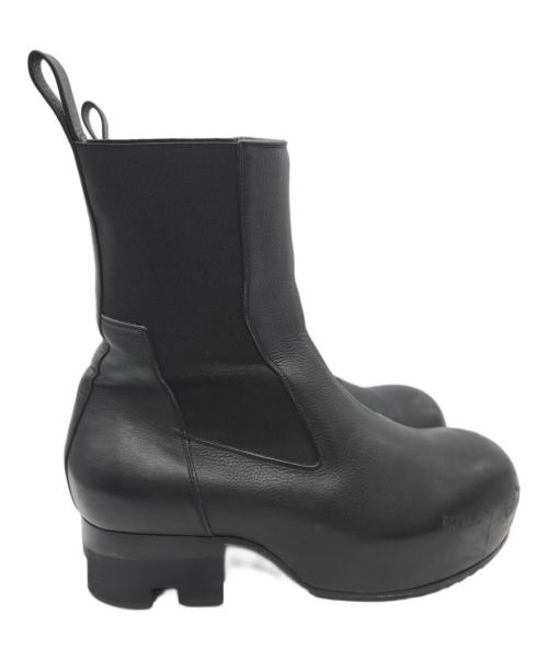 RICK OWENS（リックオウエンス）RICK OWENS (リックオウエンス) Beatle Ballast boots ブラック サイズ:43の古着・服飾アイテム