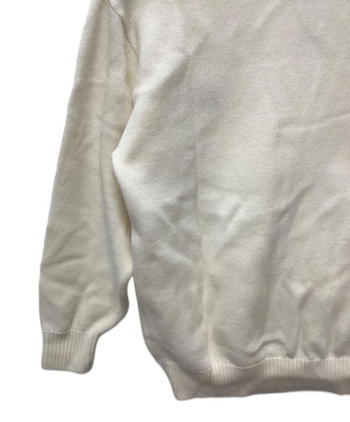 WACKO MARIA（ワコマリア）WACKO MARIA (ワコマリア) 厚手カーディガン ホワイト サイズ:Mの古着・服飾アイテム