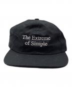 ENNOYエンノイ）の古着「キャップ」｜ブラック