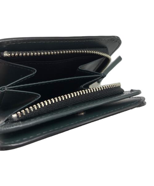 PAUL SMITH（ポールスミス）Paul Smith (ポールスミス) ブライトストライププラー コンパクトウォレット ブラックの古着・服飾アイテム