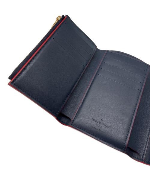 LOUIS VUITTON（ルイ ヴィトン）LOUIS VUITTON (ルイ ヴィトン) トリヨン ポルトフォイユ・カプシーヌコンパクト ネイビーの古着・服飾アイテム
