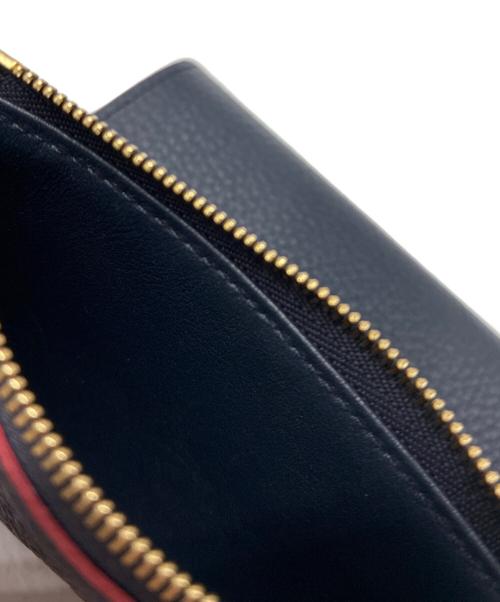 LOUIS VUITTON（ルイ ヴィトン）LOUIS VUITTON (ルイ ヴィトン) トリヨン ポルトフォイユ・カプシーヌコンパクト ネイビーの古着・服飾アイテム