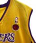 中古・古着 Champion (チャンピオン) 90s　ゲームシャツ　ロサンゼルス　レイカーズ♯8　コービーブライアント イエロー サイズ:L：6000円
