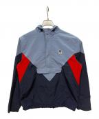 stussy×Pattaステューシー×パタ）の古着「アノラックパーカー」｜ブルー×レッド