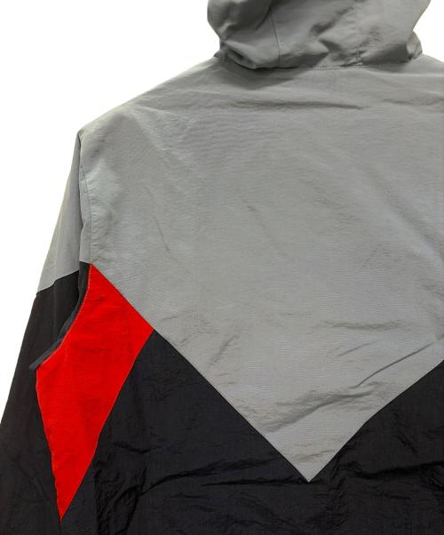 stussy（ステューシー）stussy (ステューシー) Patta (パタ) アノラックパーカー ブルー×レッド サイズ:Mの古着・服飾アイテム