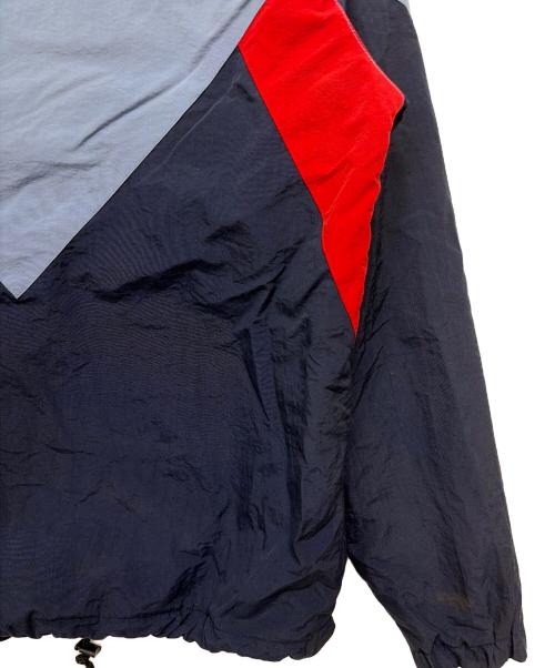 stussy（ステューシー）stussy (ステューシー) Patta (パタ) アノラックパーカー ブルー×レッド サイズ:Mの古着・服飾アイテム