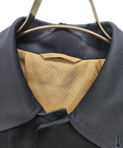 TOMORROW LAND（トゥモローランド）TOMORROW LAND (トゥモローランド) Super120'sウール シングルトレンチコート ネイビー サイズ:XSの古着・服飾アイテム