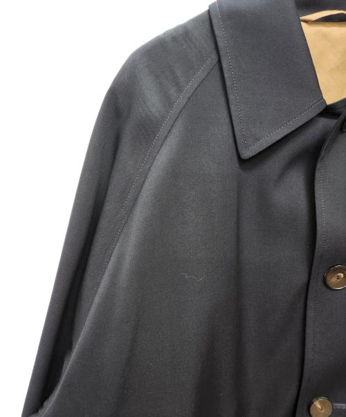 TOMORROW LAND（トゥモローランド）TOMORROW LAND (トゥモローランド) Super120'sウール シングルトレンチコート ネイビー サイズ:XSの古着・服飾アイテム