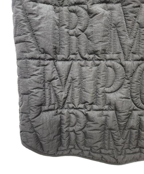 EMPORIO ARMANI（エンポリオアルマーニ）EMPORIO ARMANI (エンポリオアルマーニ) ロゴキルティングベスト ブラック サイズ:48の古着・服飾アイテム