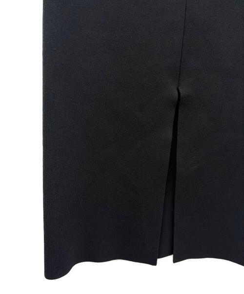 SCENTOF（セントオブ）SCENTOF (セントオブ) New R/N ニットスカート ブラック サイズ:36の古着・服飾アイテム