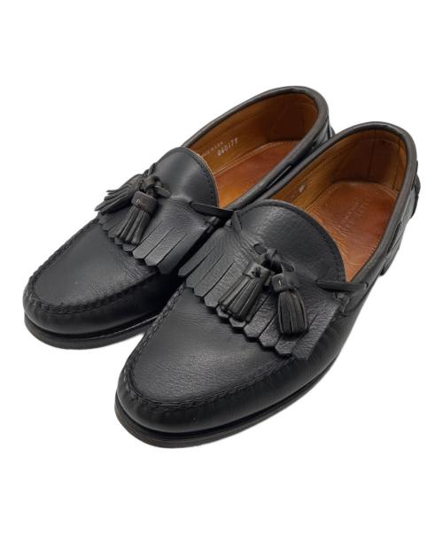RALPH LAUREN（ラルフローレン）RALPH LAUREN (ラルフローレン) USA製 キルトタッセルローファー ブラック サイズ:8Eの古着・服飾アイテム