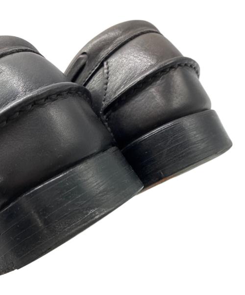 RALPH LAUREN（ラルフローレン）RALPH LAUREN (ラルフローレン) USA製 キルトタッセルローファー ブラック サイズ:8Eの古着・服飾アイテム