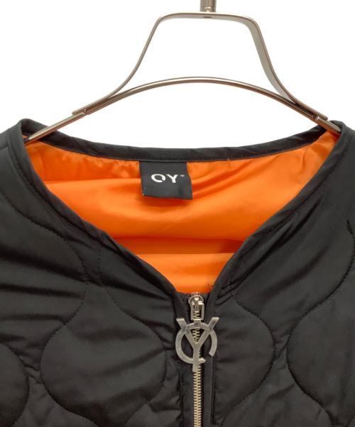 OY（オーワイ）OY (オーワイ) キルティングジャケット ブラック サイズ:不明の古着・服飾アイテム