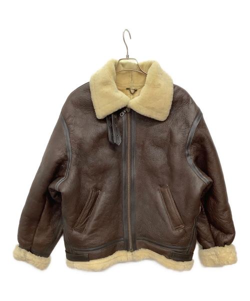 TEODEM（テオデム）TEODEM (テオデム) ムートンジャケット ブラウン サイズ:Mの古着・服飾アイテム