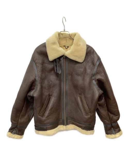 TEODEM（テオデム）TEODEM (テオデム) ムートンジャケット ブラウン サイズ:Mの古着・服飾アイテム