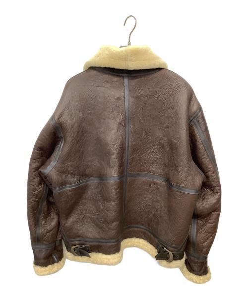 TEODEM（テオデム）TEODEM (テオデム) ムートンジャケット ブラウン サイズ:Mの古着・服飾アイテム