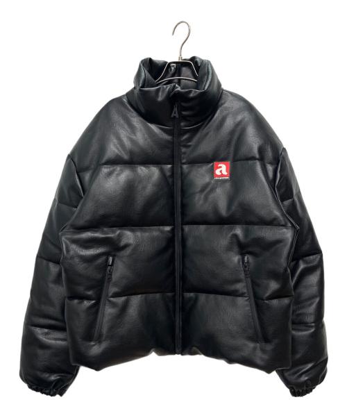 A FEW GOOD KIDS（アフューグッドキッズ）A FEW GOOD KIDS (アフューグッドキッズ) フェイクレザーパディングジャケット ブラック サイズ:Lの古着・服飾アイテム