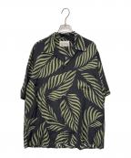 WACKO MARIAワコマリア）の古着「HAWAIIAN SHIRT S/S」｜グリーン×ブラック