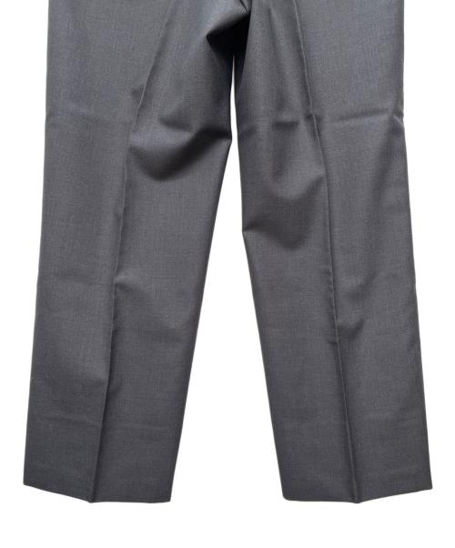 AURALEE（オーラリー）AURALEE (オーラリー) BLUEFACED WOOL SLACKS グレー サイズ:size 4の古着・服飾アイテム