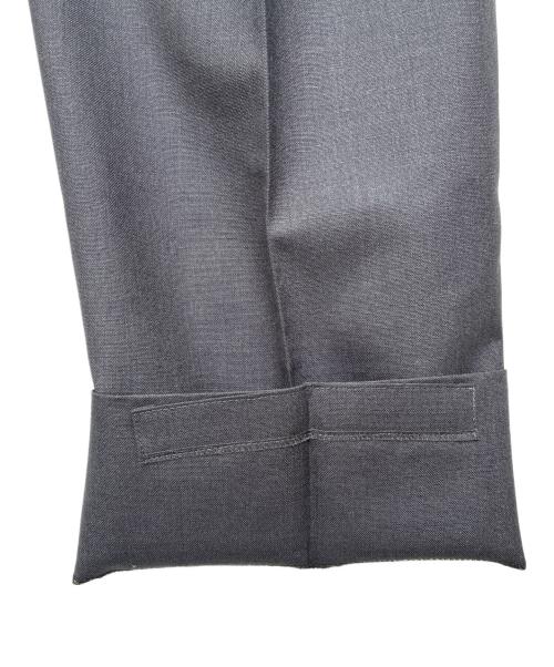 AURALEE（オーラリー）AURALEE (オーラリー) BLUEFACED WOOL SLACKS グレー サイズ:size 4の古着・服飾アイテム