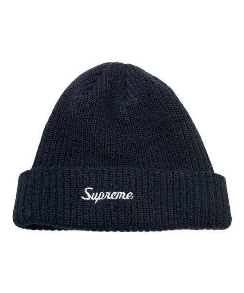 SUPREME（シュプリーム）Supreme (シュプリーム) Loose Gauge Beanie ネイビー サイズ:FREEの古着・服飾アイテム