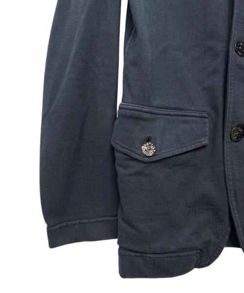 STONE ISLAND（ストーンアイランド）STONE ISLAND (ストーンアイランド) Jersey Strong Navy Cotton Blazer ネイビー サイズ:Sの古着・服飾アイテム