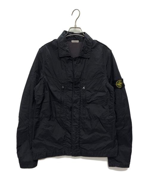 STONE ISLAND（ストーンアイランド）STONE ISLAND (ストーンアイランド) ナイロンジャケット ブラック サイズ:Sの古着・服飾アイテム
