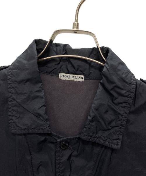 STONE ISLAND（ストーンアイランド）STONE ISLAND (ストーンアイランド) ナイロンジャケット ブラック サイズ:Sの古着・服飾アイテム