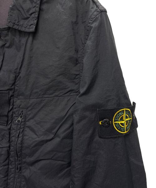 STONE ISLAND（ストーンアイランド）STONE ISLAND (ストーンアイランド) ナイロンジャケット ブラック サイズ:Sの古着・服飾アイテム