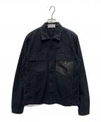 STONE ISLANDストーンアイランド）の古着「Marina Overshirt」｜ブラック