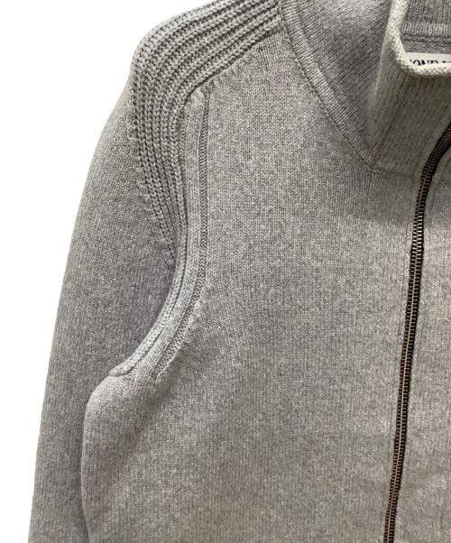 STONE ISLAND（ストーンアイランド）STONE ISLAND (ストーンアイランド) 薄手ニット グレー サイズ:Sの古着・服飾アイテム