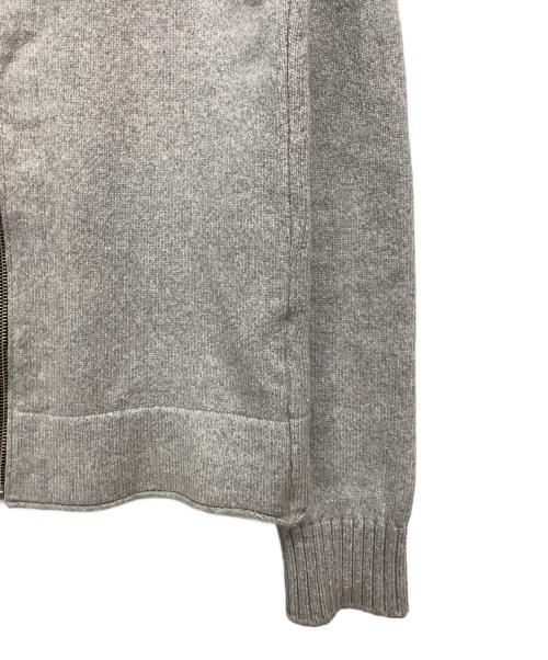 STONE ISLAND（ストーンアイランド）STONE ISLAND (ストーンアイランド) 薄手ニット グレー サイズ:Sの古着・服飾アイテム