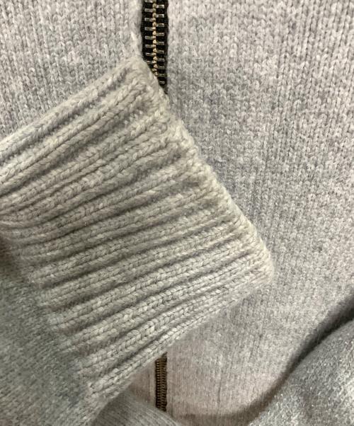 STONE ISLAND（ストーンアイランド）STONE ISLAND (ストーンアイランド) 薄手ニット グレー サイズ:Sの古着・服飾アイテム