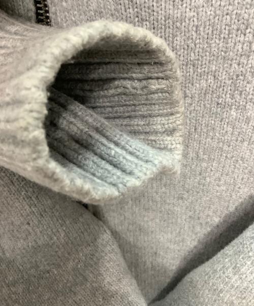 STONE ISLAND（ストーンアイランド）STONE ISLAND (ストーンアイランド) 薄手ニット グレー サイズ:Sの古着・服飾アイテム