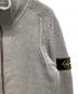 中古・古着 STONE ISLAND (ストーンアイランド) 薄手ニット グレー サイズ:S：18000円