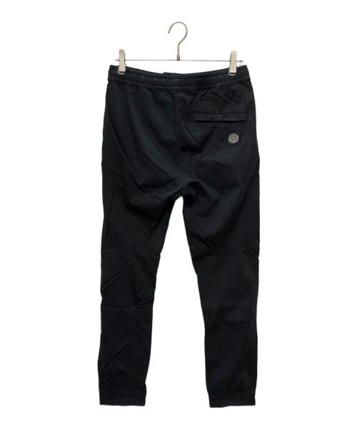 STONE ISLAND（ストーンアイランド）STONE ISLAND (ストーンアイランド) ロゴパッチテーパードパンツ ブラック サイズ:W28の古着・服飾アイテム