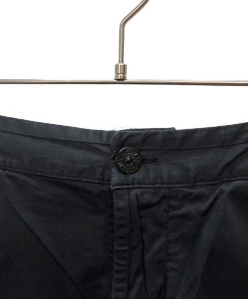 STONE ISLAND（ストーンアイランド）STONE ISLAND (ストーンアイランド) ロゴパッチテーパードパンツ ブラック サイズ:W28の古着・服飾アイテム
