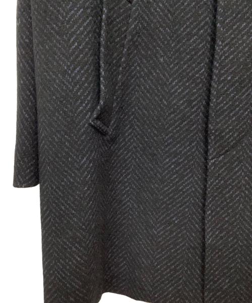 MEN'S BIGI（メンズビギ）MEN'S BIGI (メンズビギ) ステンカラーコート ネイビー サイズ:Lの古着・服飾アイテム