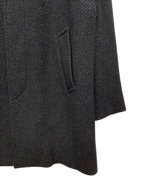 MEN'S BIGI（メンズビギ）MEN'S BIGI (メンズビギ) ステンカラーコート ネイビー サイズ:Lの古着・服飾アイテム