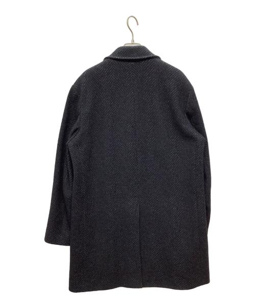 MEN'S BIGI（メンズビギ）MEN'S BIGI (メンズビギ) ステンカラーコート ネイビー サイズ:Lの古着・服飾アイテム