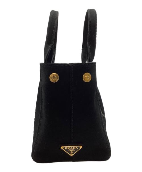 PRADA（プラダ）PRADA (プラダ) ハンドバッグ ブラックの古着・服飾アイテム