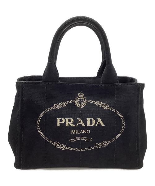 PRADA（プラダ）PRADA (プラダ) ハンドバッグ ブラックの古着・服飾アイテム