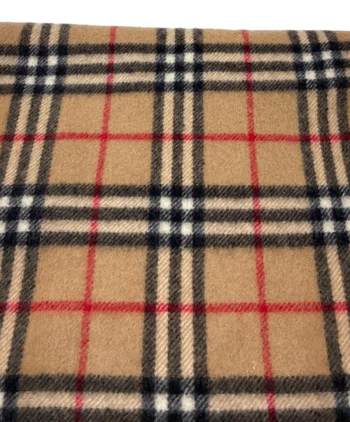 Burberrys（バーバリーズ）Burberrys (バーバリーズ) ノバチェック ウールマフラー ベージュ×ネイビーの古着・服飾アイテム