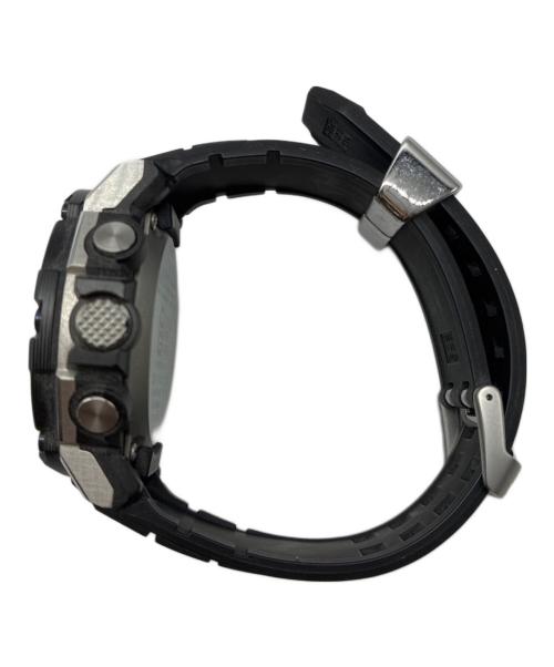 CASIO（カシオ）CASIO (カシオ) G-STEEL ソーラー腕時計 ブルーブラックの古着・服飾アイテム