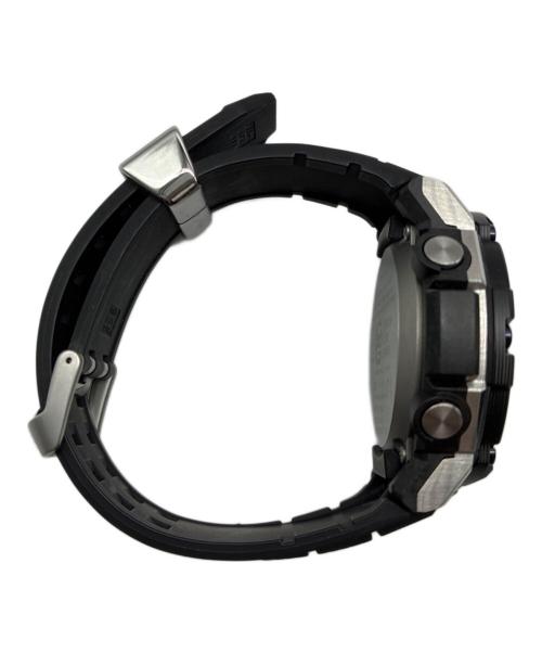 CASIO（カシオ）CASIO (カシオ) G-STEEL ソーラー腕時計 ブルーブラックの古着・服飾アイテム