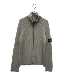 STONE ISLAND（ストーンアイランド）の古着「ドライバーズニット」｜グレー