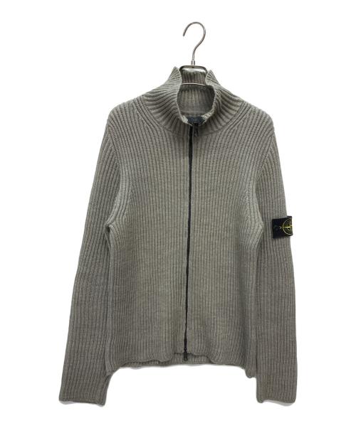 STONE ISLAND（ストーンアイランド）STONE ISLAND (ストーンアイランド) ドライバーズニット グレー サイズ:Sの古着・服飾アイテム