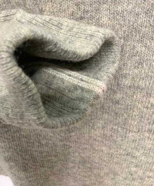 STONE ISLAND（ストーンアイランド）STONE ISLAND (ストーンアイランド) 厚手ニット グレー サイズ:Sの古着・服飾アイテム